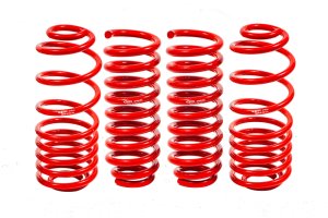 Chevrolet Trailblazer Coilover Suspension Kit - BMR Suspension - 2in-3in Drop - Red - `02-`09